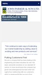 Mobile Screenshot of johnparker.co.uk
